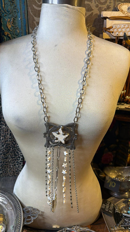 Midnight Prairie Star Necklace - FINAL SALE