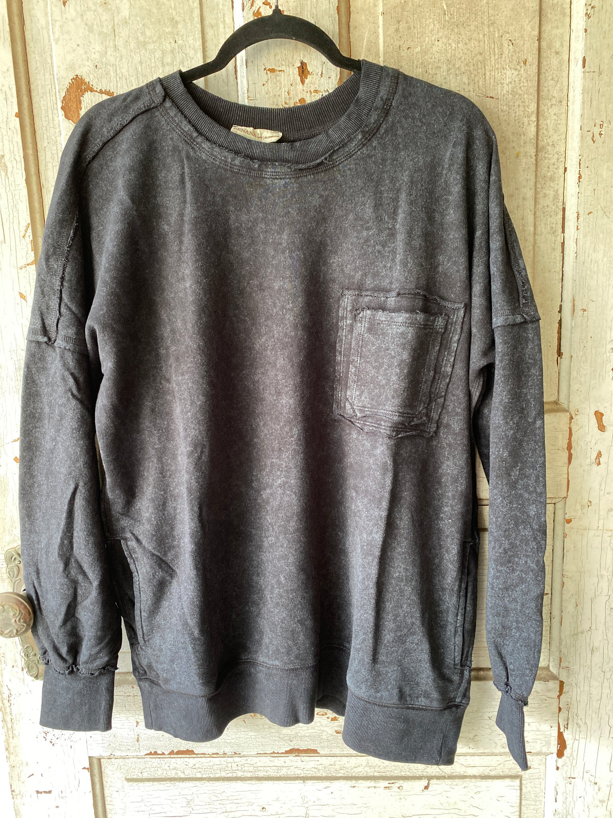 Mineral Washed Crewneck Sweatshirt