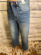 Utility Wide Crop Jeans