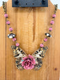 Rose Petal Flutter Necklace FINAL SALE