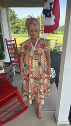 Patchwork Poetry Dress