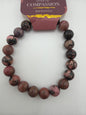 Gemstone Energy Bead Stretch Bracelets 8mm