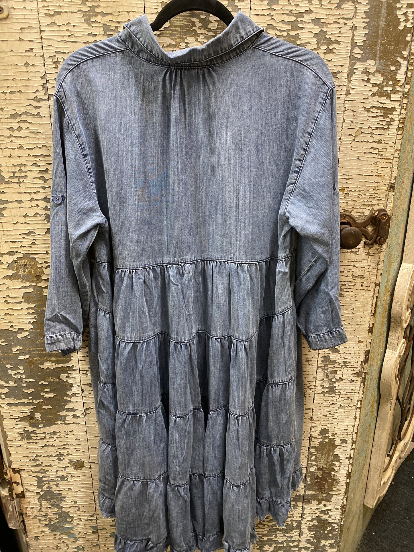 Chambray Flowy Dress