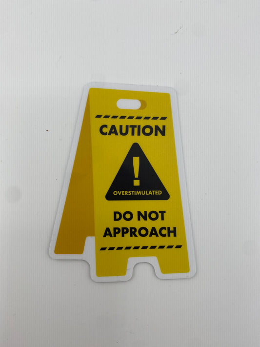 Sticker - Caution