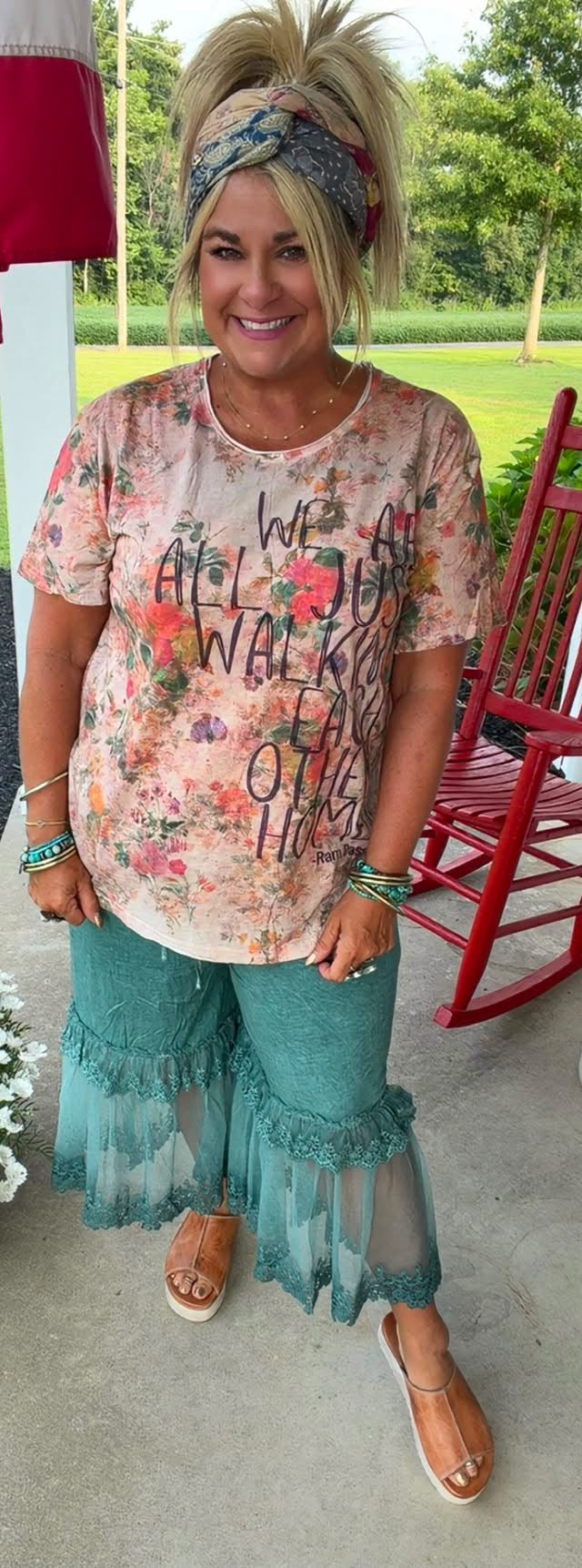 Garden Party Bloomers - Teal