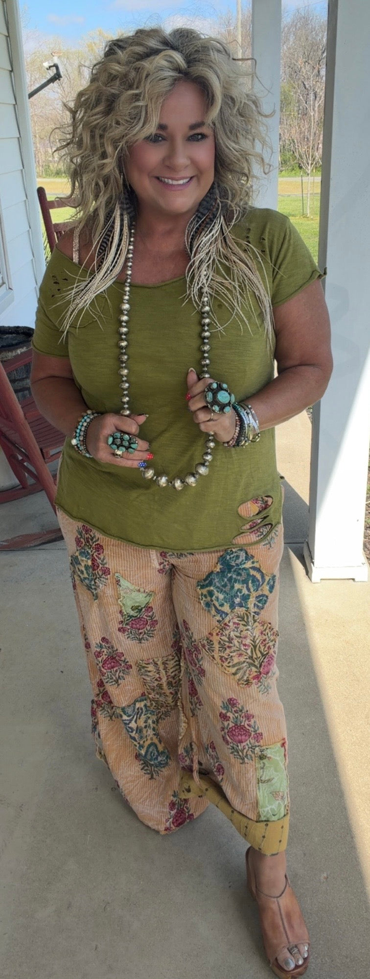 Dahlia Pants Reversible