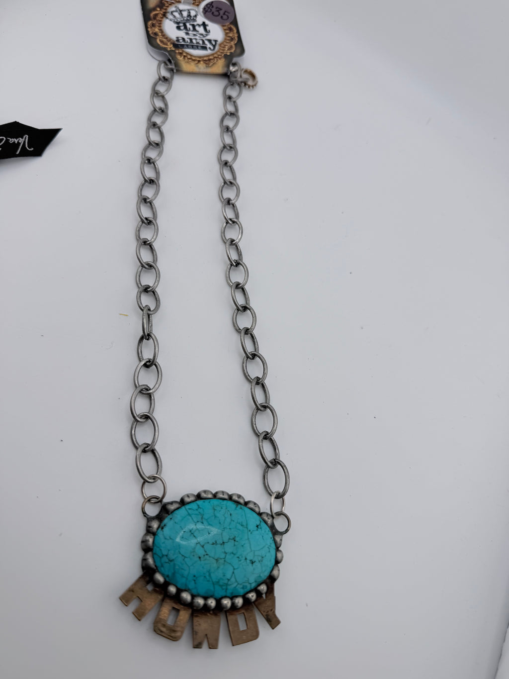 Howdy Turquoise Necklace FINAL SALE