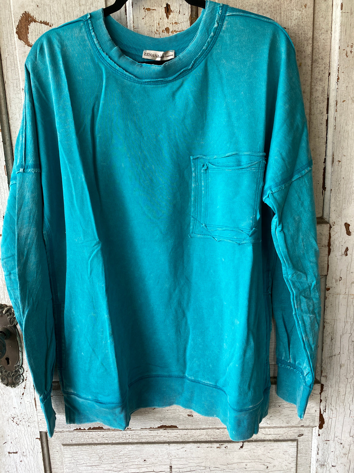 Mineral Washed Crewneck Sweatshirt
