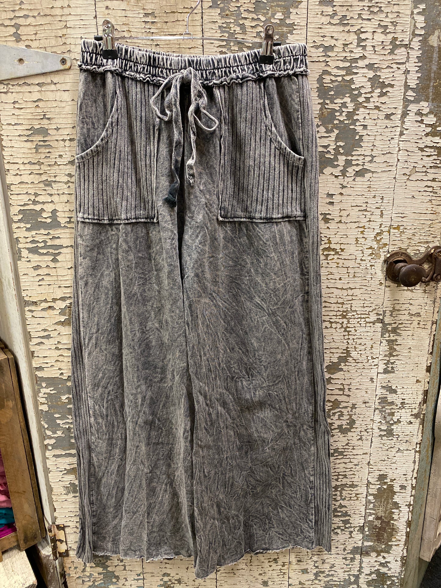 Boho Pants - Side Knit Detail