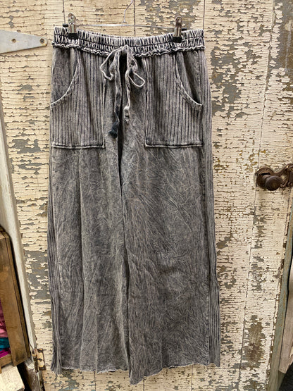 Boho Pants - Side Knit Detail