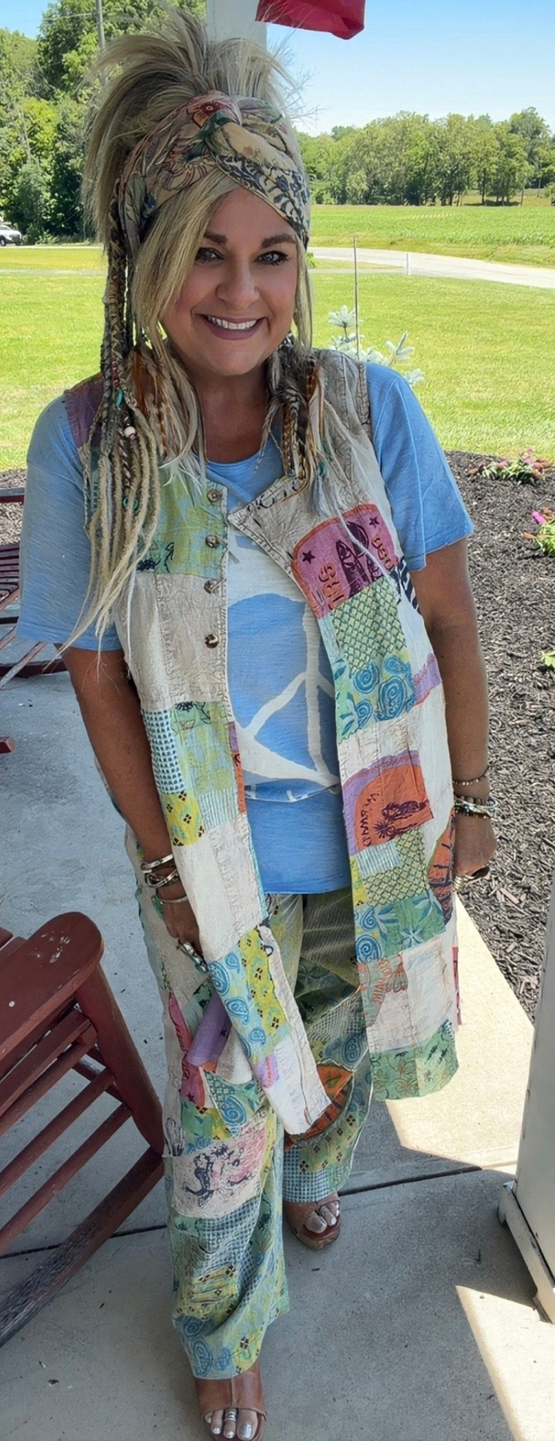 Cottage Patchwork Duster