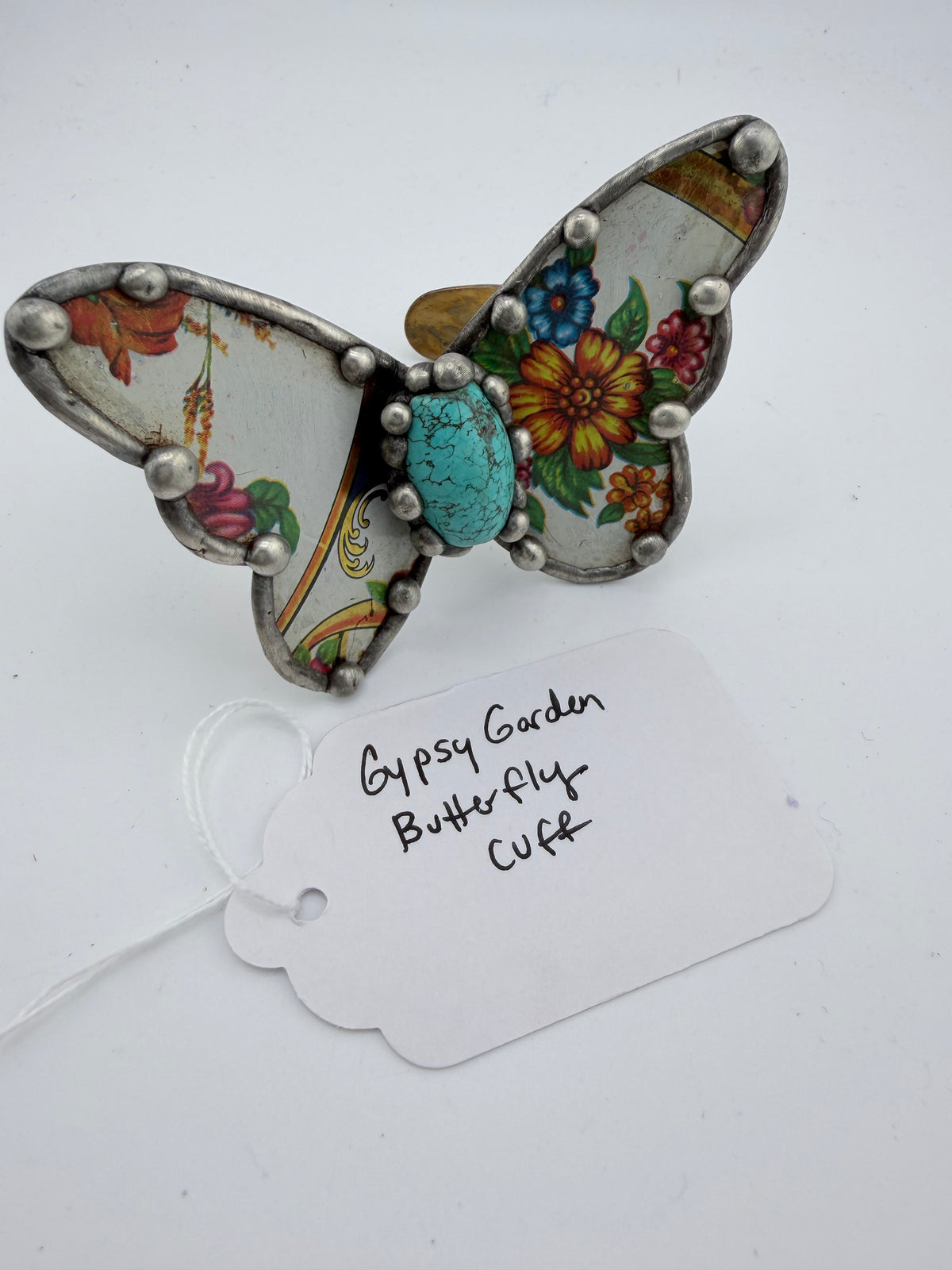 Gypsy Garden Butterfly Cuff FINAL SALE