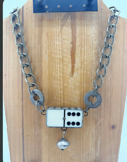Domino Marlboro Necklace FINAL SALE