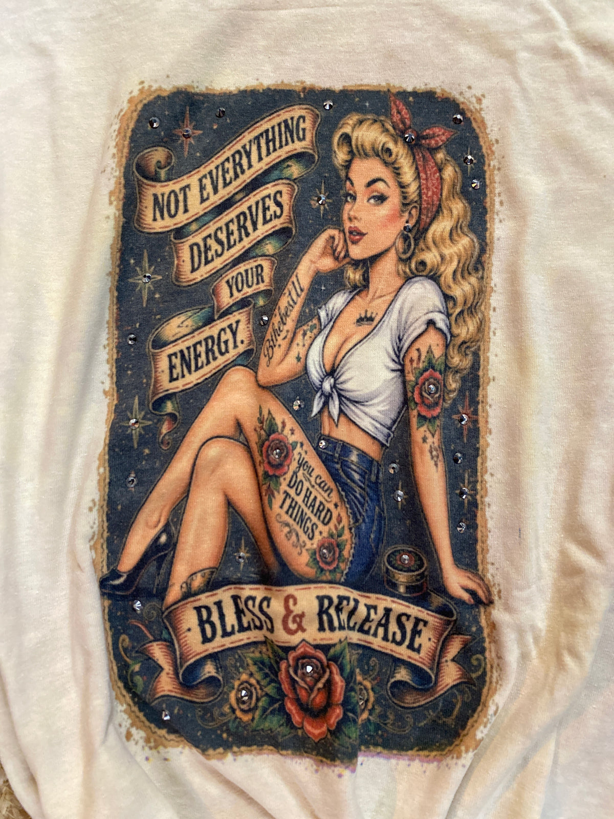 BthebestU Tee - Bless & Release -Girl