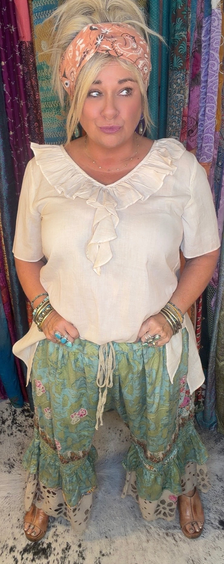 Freckled Sunshine Top