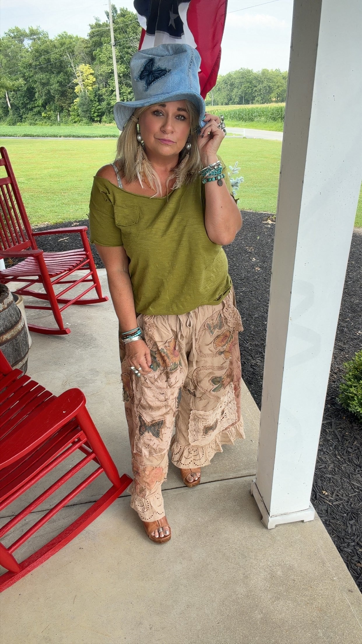 Floral Meadows Pants