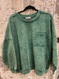 Mineral Washed Crewneck Sweatshirt
