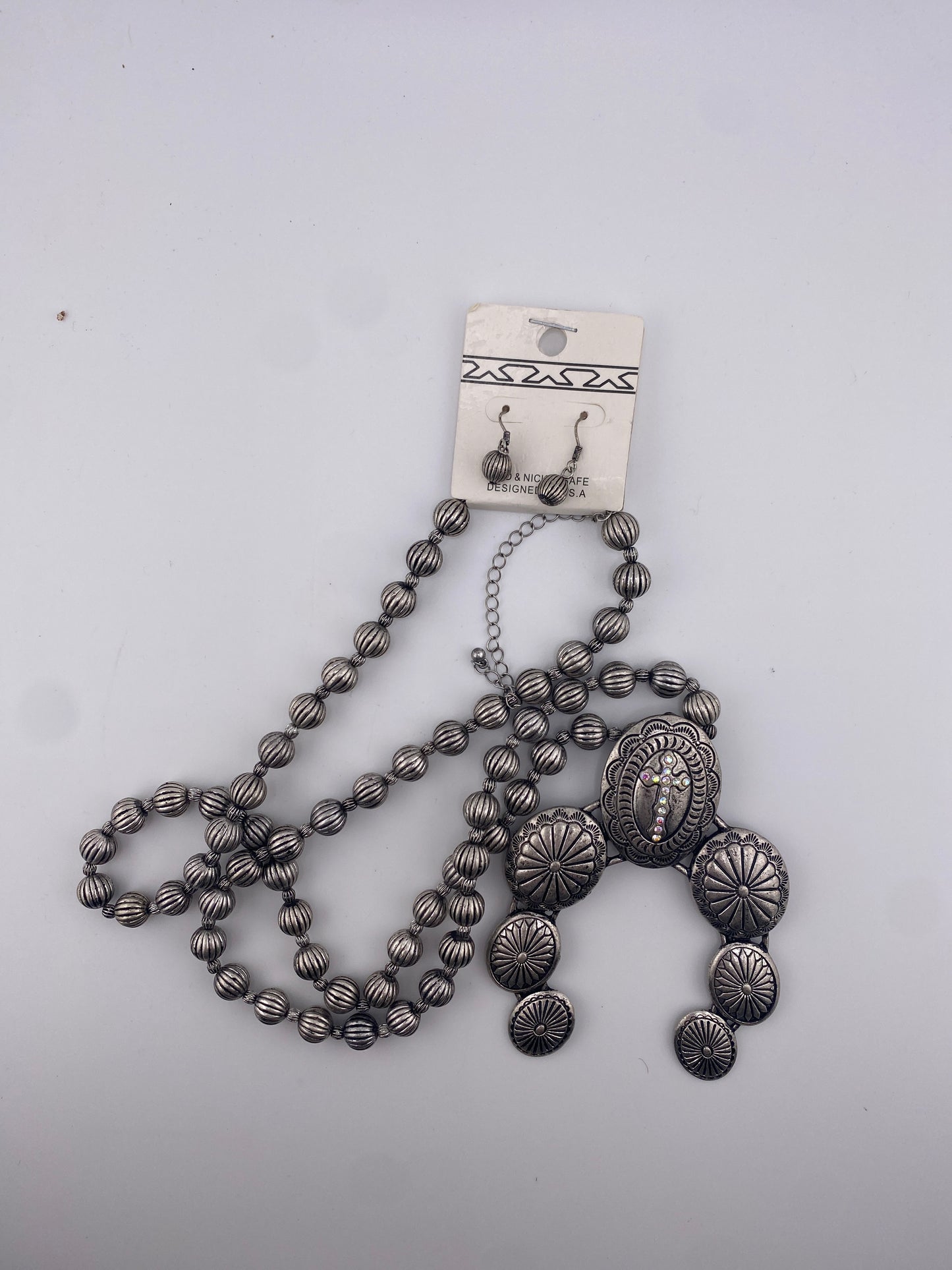 Boho Luck Necklace and Earring Set FINAL SALE