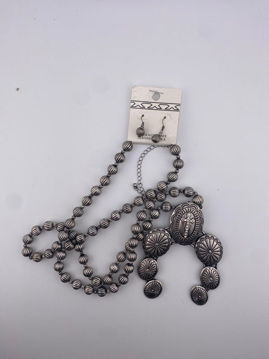 Boho Luck Necklace and Earring Set FINAL SALE