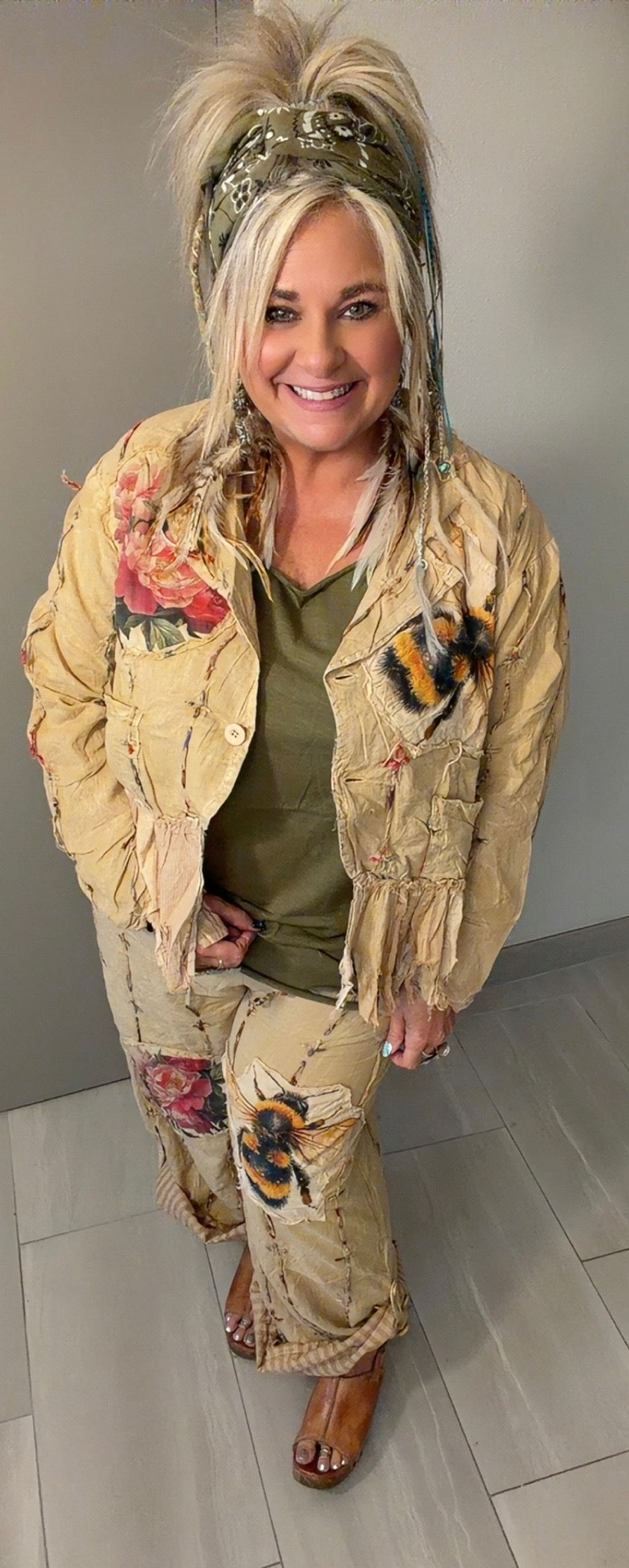 Bumblebee Rose Jacket