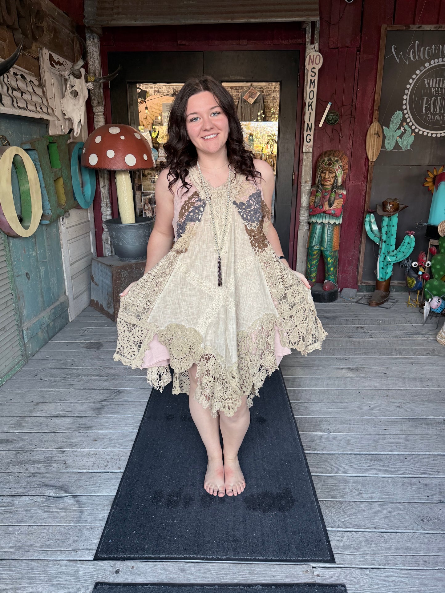 Whispers of Lace Tank