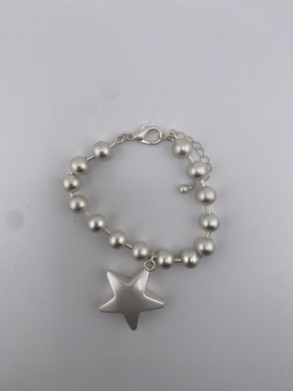 Brushed Metal Star Bracelet FINAL SALE