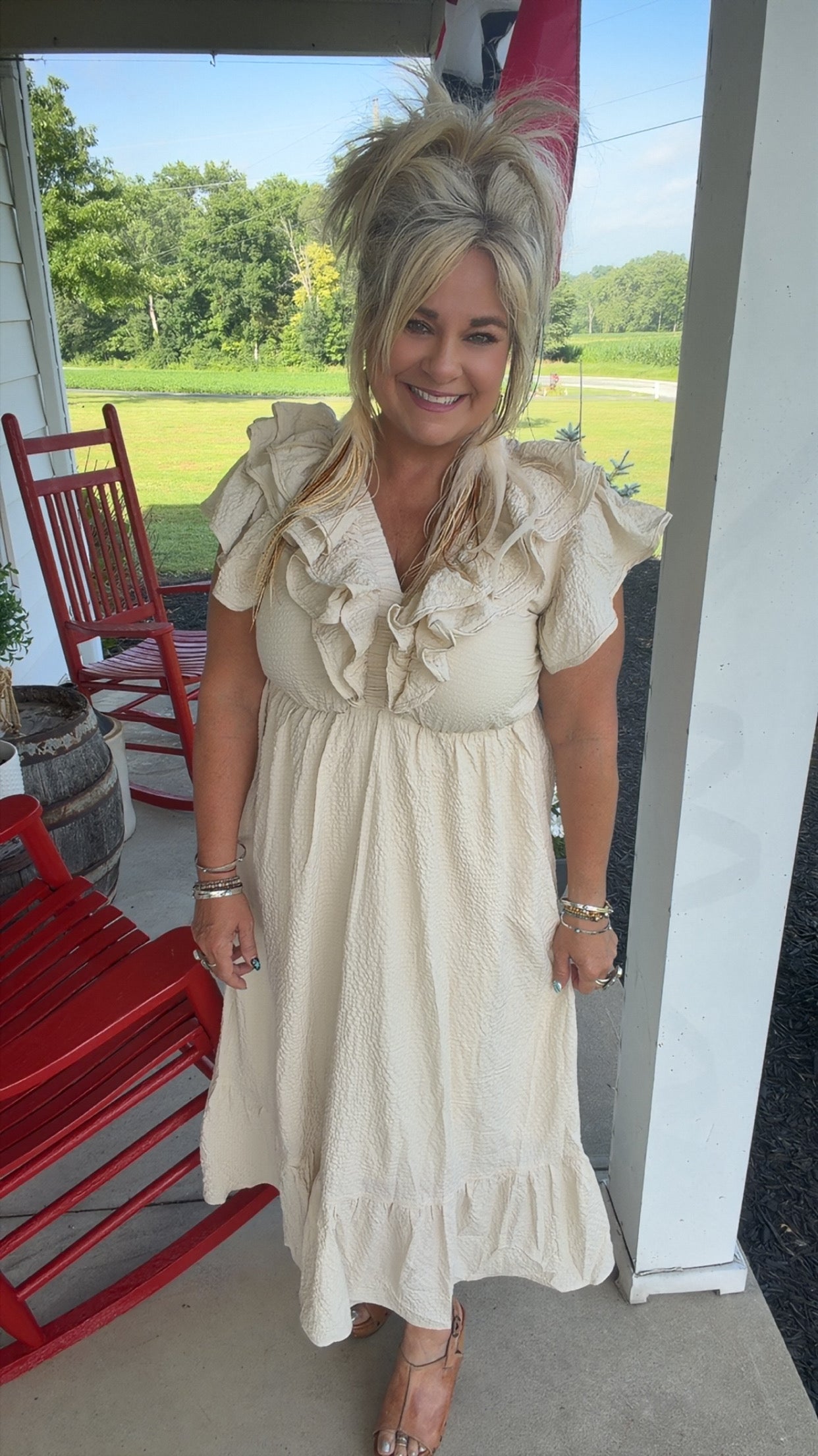 Boho Belle Midi Dress