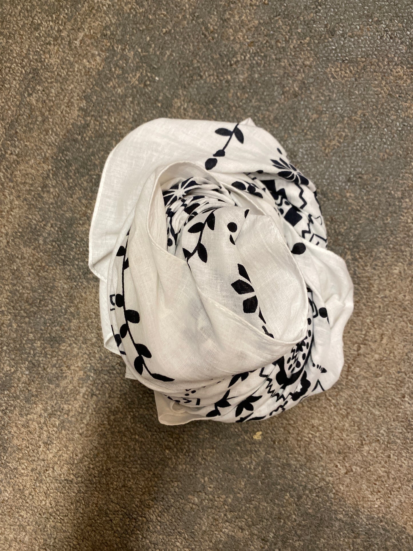 Oversized Bandana -Distressed