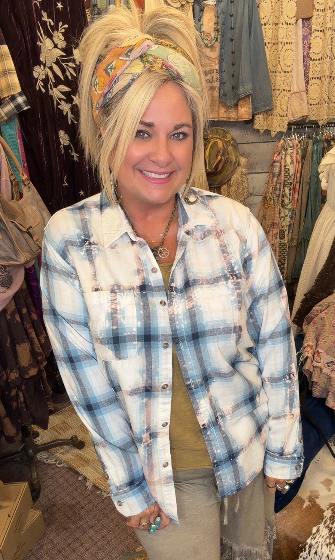 Distressed Flannels - Dolly sayings BtheBestU