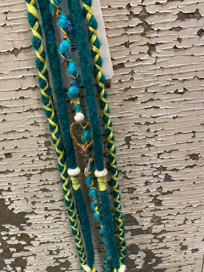 Dreads - Green Gypsy Soul Ponytail FINAL SALE