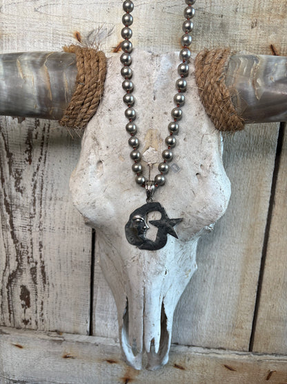 Moon and Star Necklace FINAL SALE