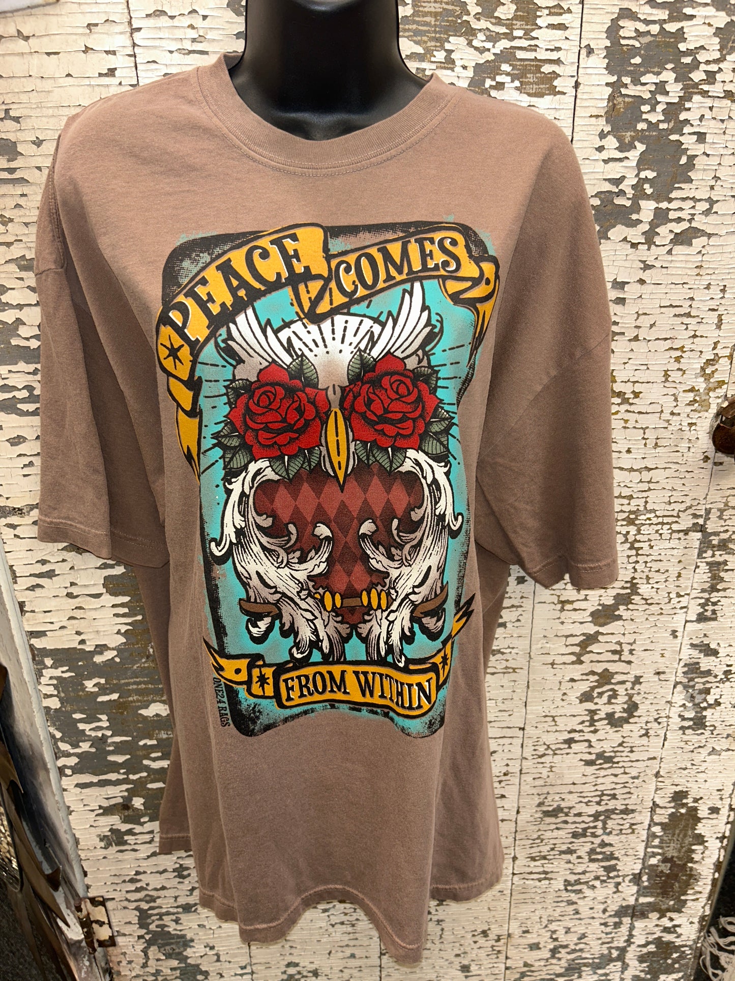 Peace Comes From Within T Shirt