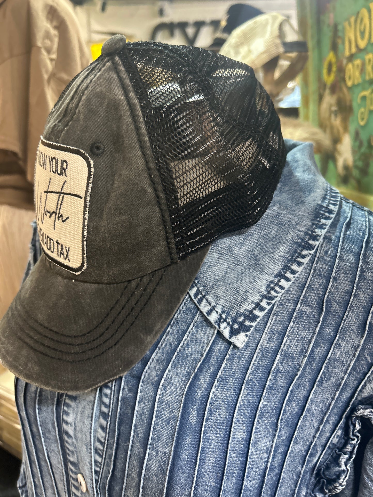 Know Your Worth- Ball Cap