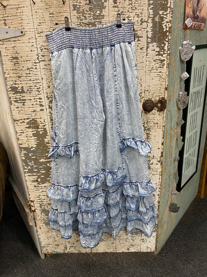 Ruffle Jeans