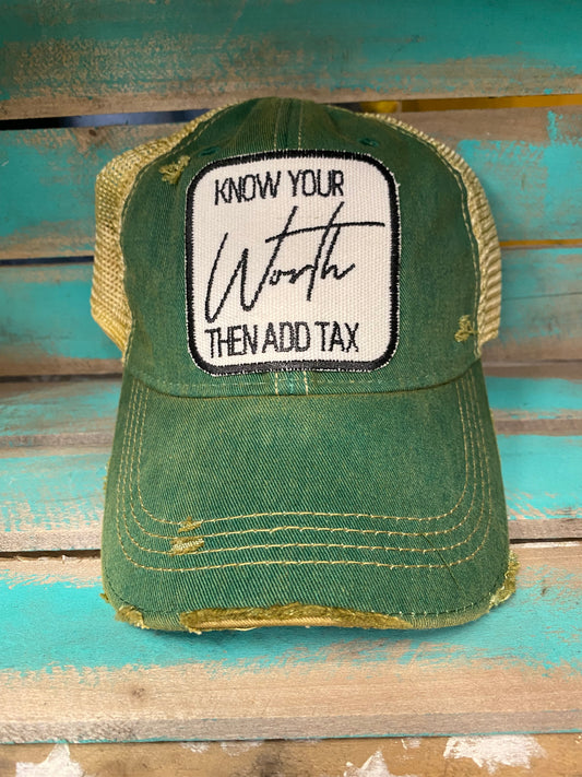 Know Your Worth - Ball Cap