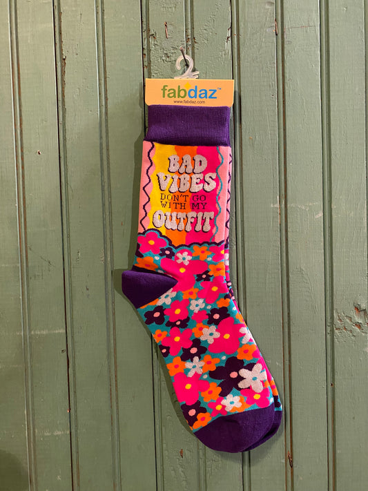 Crew Socks - Bad Vibes