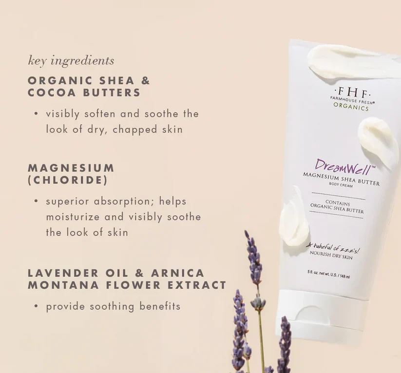 DreamWell Magnesium Organic Shea Butter