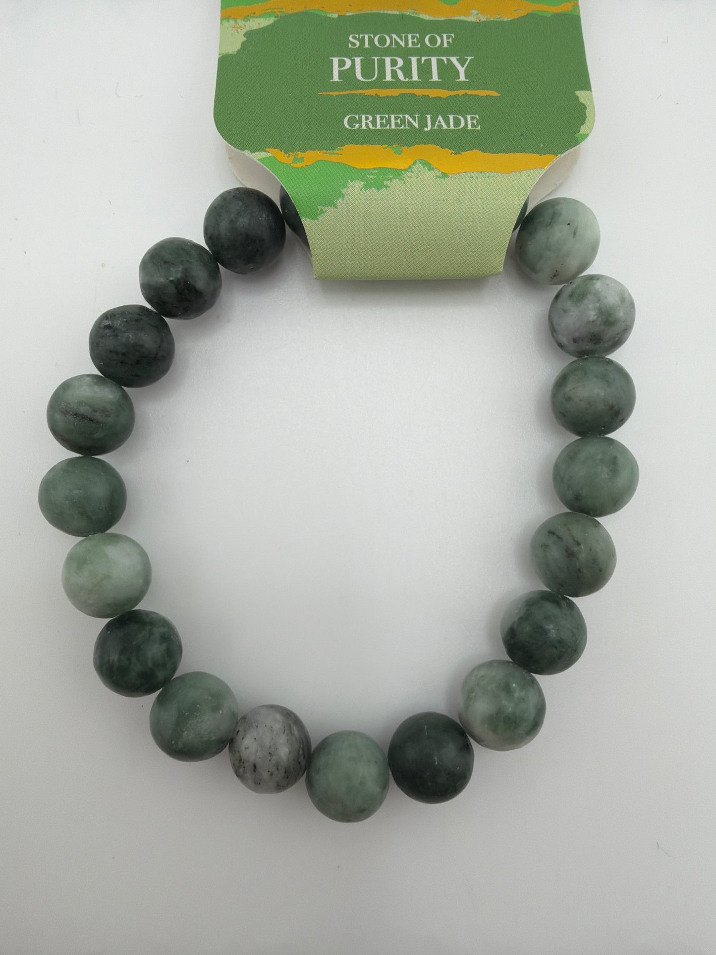 Gemstone Energy Bead Stretch Bracelets 8mm