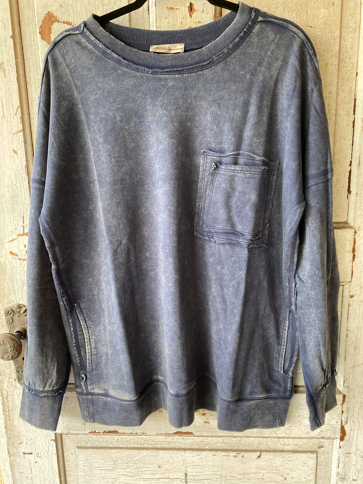 Mineral Washed Crewneck Sweatshirt