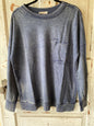 Mineral Washed Crewneck Sweatshirt