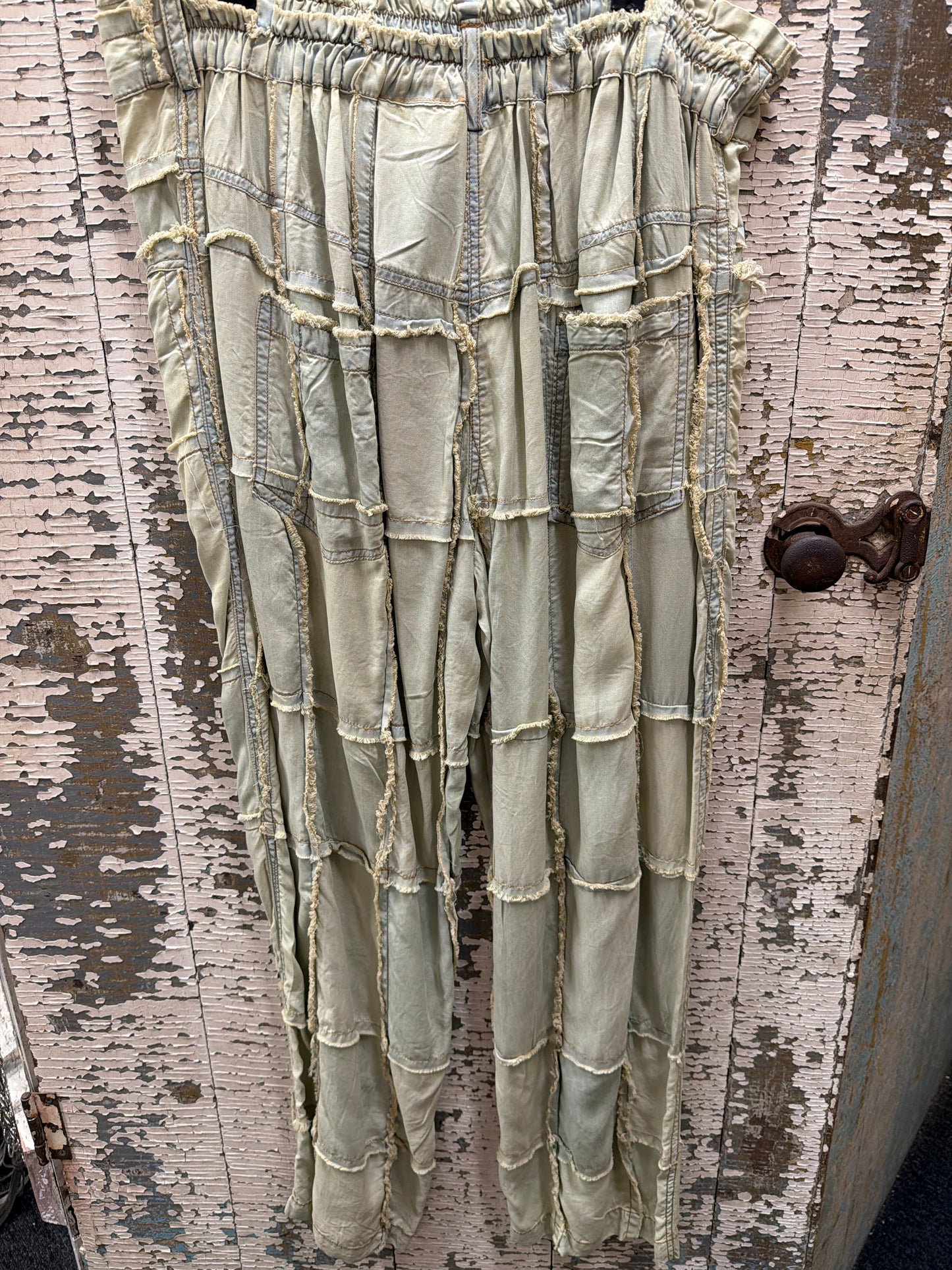 Patchwork denim Jeans