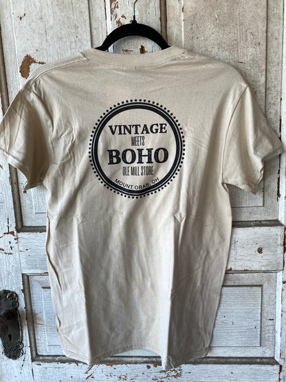 Vintage Meets Boho F/B T-shirt
