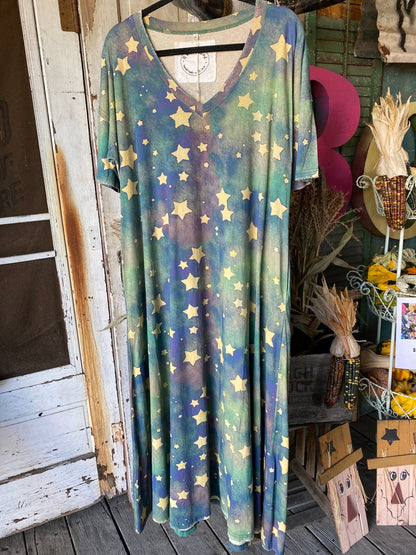 Star T-shirt Dress