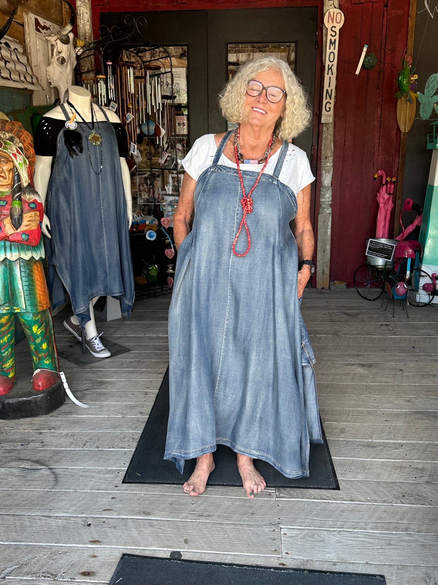 Crossing paths Dress Chambray