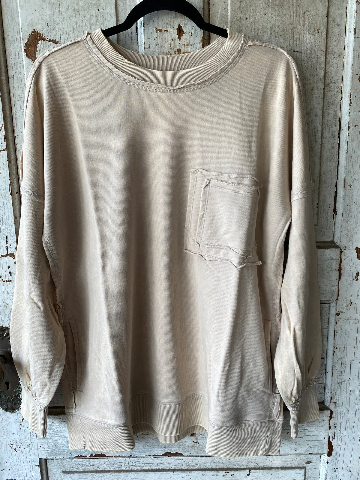 Mineral Washed Crewneck Sweatshirt