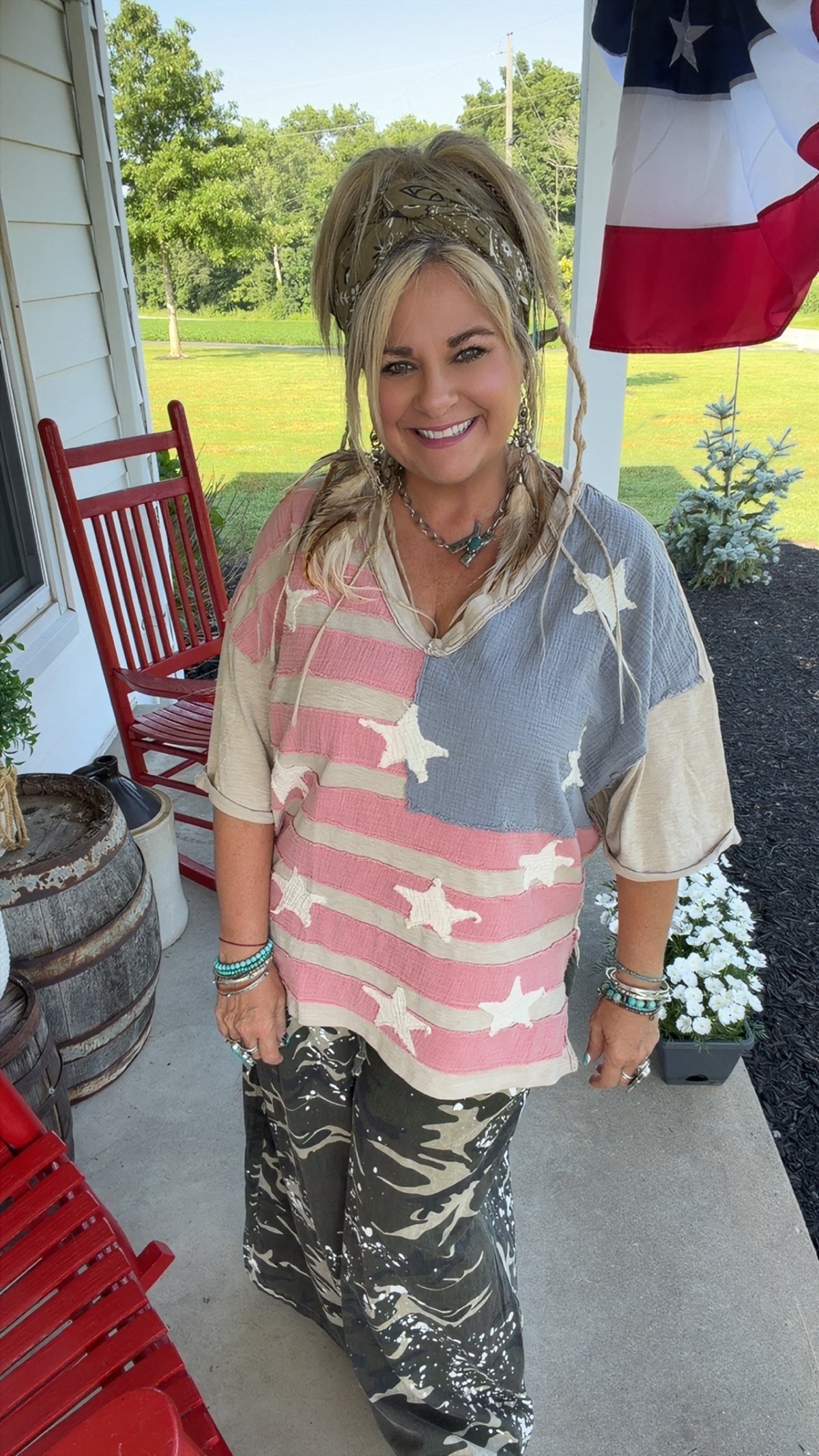 Old Glory Vibes Top