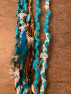Dreads- Desert Turquoise Ponytail FINAL SALE