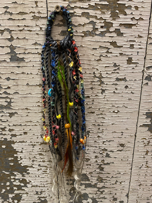 Dreads - Ponytail Dark Twist FINAL SALE