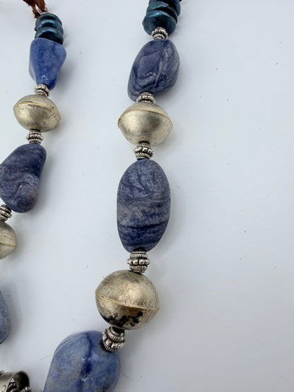 Sodalite Star Necklace
