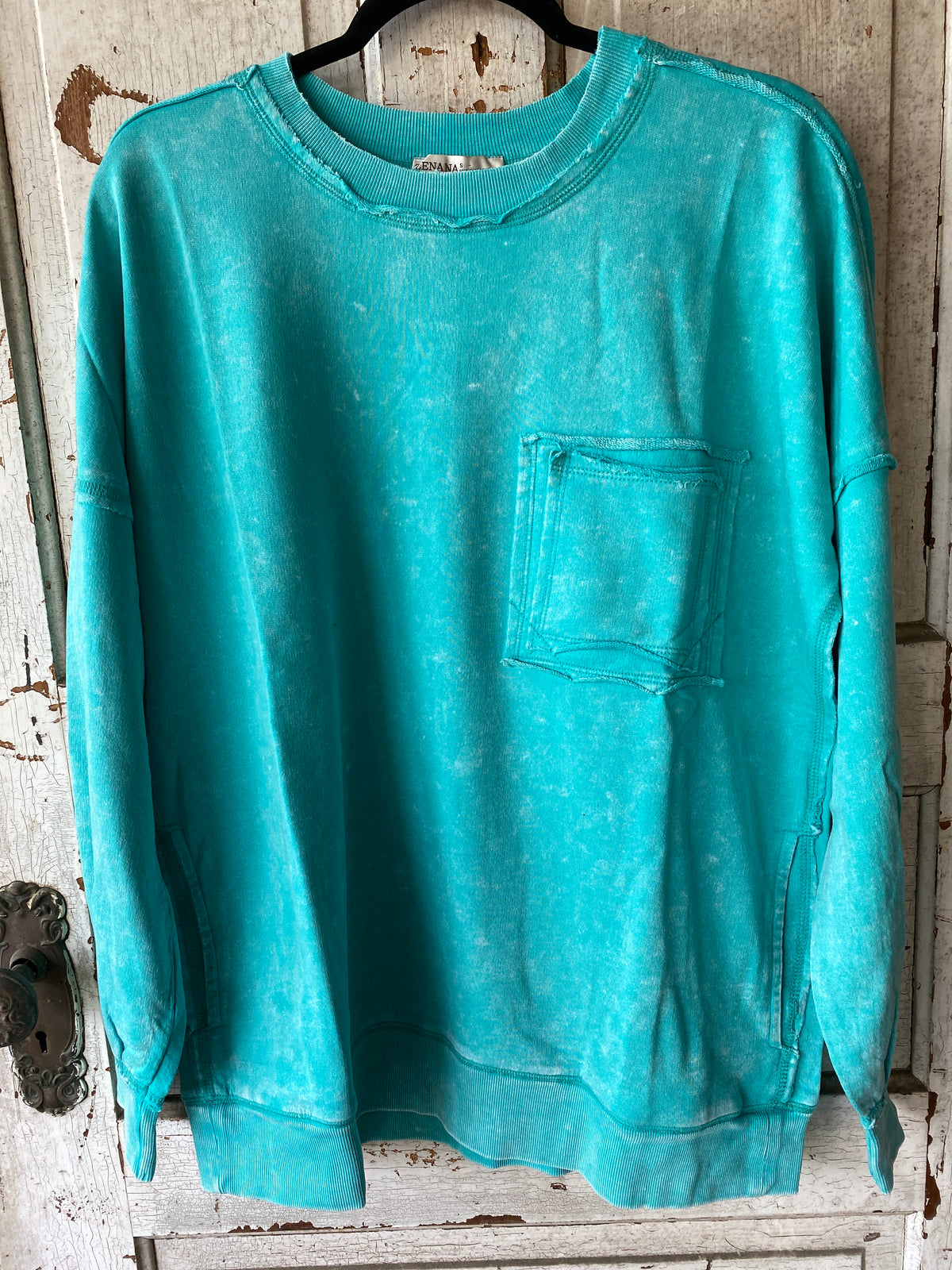 Mineral Washed Crewneck Sweatshirt